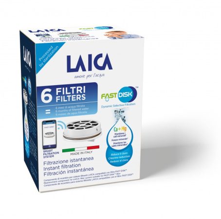 LAICA Fast Disk TM vízszűrő betét - 6 db / doboz