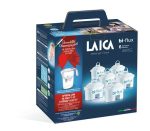   LAICA 6 db-os mineral balance szűrőbetét LAICA STREAM LINE digitális vízszűrő kancsóval, ajándékszett